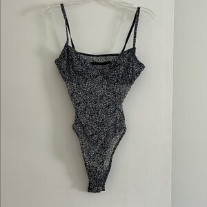 Gilly Hicks Monochrome Floral Top